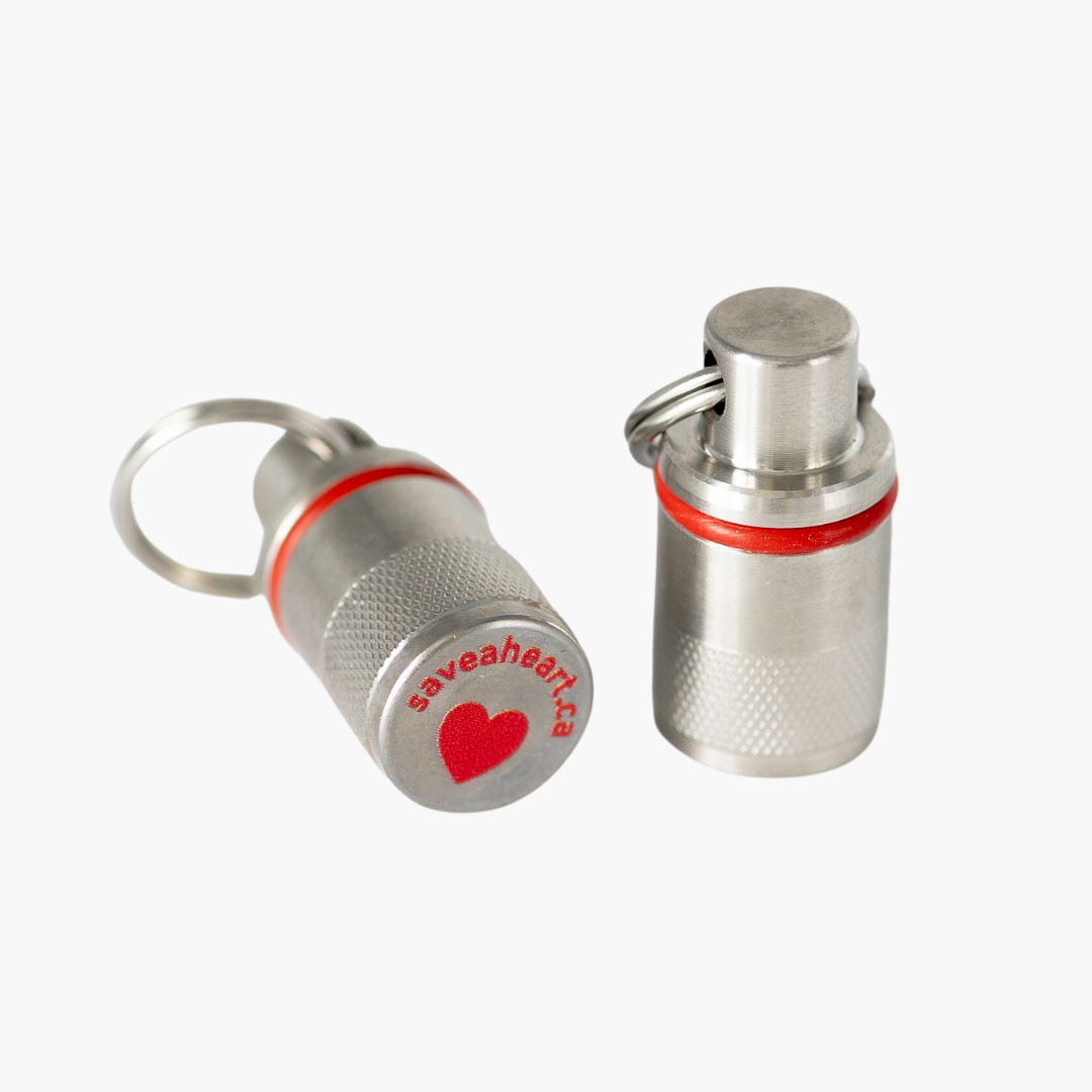 2-Pack Emergency Pill Fob